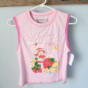 Strawberry Shortcake Classic CropTank Top Ladies